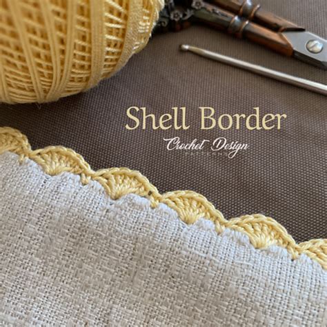 Image result for Shell Crochet Edge Pattern