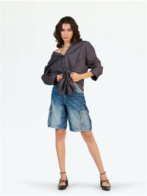 Mid Blue Cargo Bermuda – LoveGen