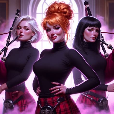 Doe, Rae, and Mimi's Hypnotic Smoke by TheSirenSpell on DeviantArt