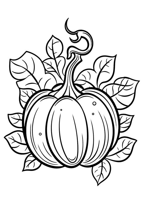Free Pumpkin Coloring Page Fun – Easy Halloween Printables - Free ...