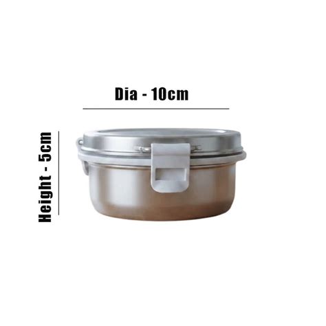 MM SS Tri Clip Lock Lunch box 300ml 145 – Meenakshi & Meenakshi