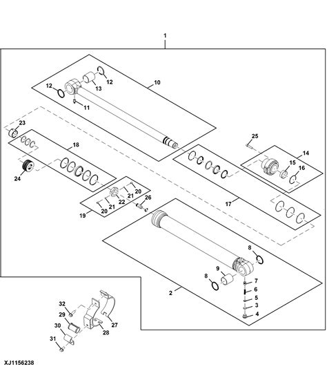 Hydraulic Cylinder Barrel AT436077 - Deere | AVSpare.com