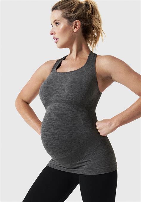SportSupport™ Maternity Support Crossback Tank - BLANQI | Maternity ...