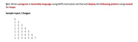 Image result for MIPS Assembly Program