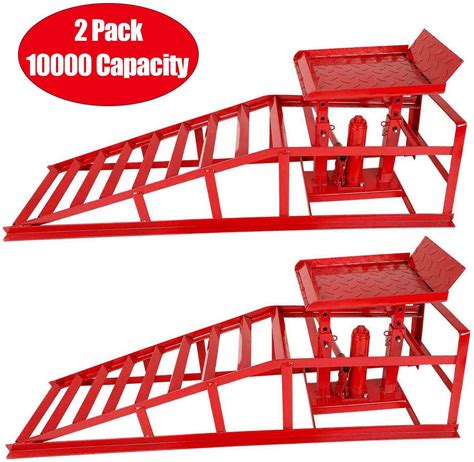 TYFYB 2 Pack 10000lbs Capacity Low Profile Car Lift India | Ubuy