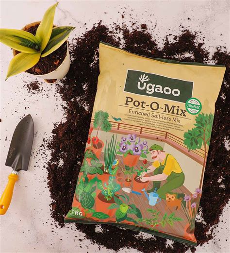 Buy Potting Mix |5 Kg Pot-O-Mix| Nutrient-Rich Soil for Healthy Plants ...
