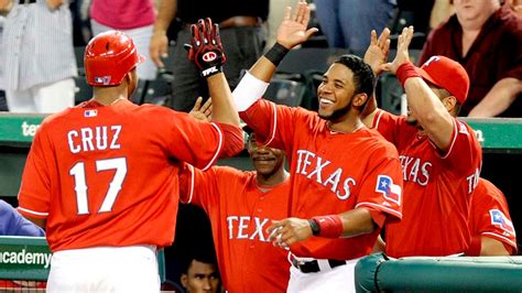 Nelson Cruz, Josh Hamilton Hit Home Runs in Return to Texas Rangers ...