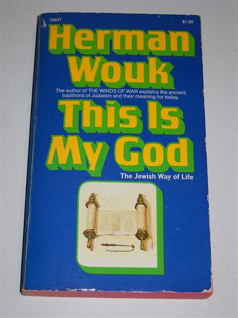 This Is My God: Herman wouk: 9780671786311: Amazon.com: Books