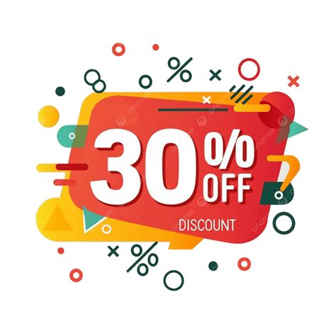 30 Percent Off Price Tag, Discount Offer, 30 Percent Off, Price Tag PNG ...