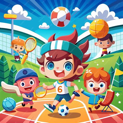 Sports Cartoon 的图像结果