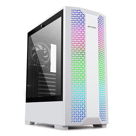 Amazon.in: Buy Ant Esports ICE-280TGW Mid Tower Computer Case I Gaming ...