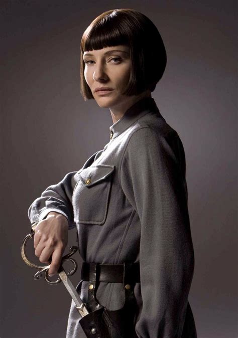 Cate Blanchett as Irina Spanko in Indiana Jones: The Kingdom of the Crystal Skull