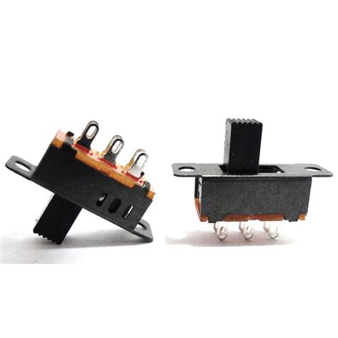 Buy Three Way Slide Switch - SPDT - Center Off Online At HUBTRONICS