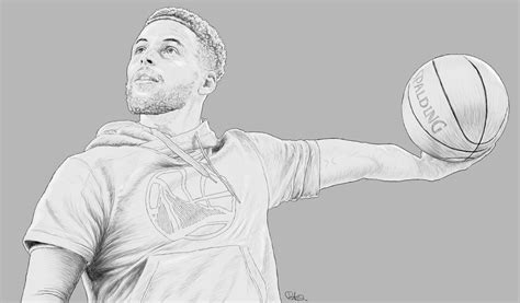 Drawings Of Steph Curry - Drawing Tips Guide