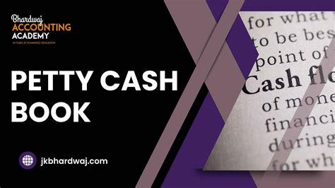 What is Petty Cash Book? Class 11 and 12 Important - Bhardwaj ...