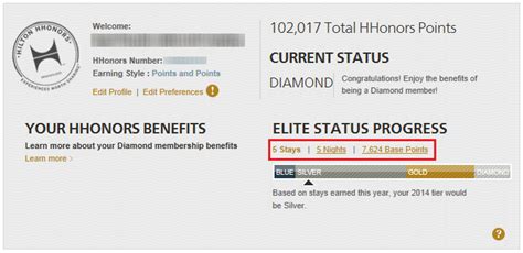 HHonors Account Overview 2013-02（ヒルトン実績） - 機上の空論
