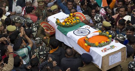 Thousands Gather To Pay Tribute To CRPF Martyrs
