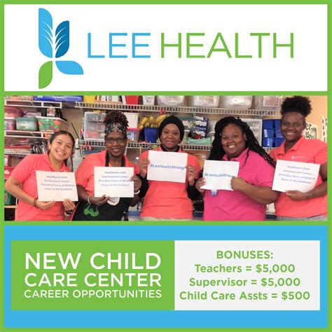Know anyone who may want to join our teams of smiling co-workers? 😀 CHILD CARE TEACHERS and ...