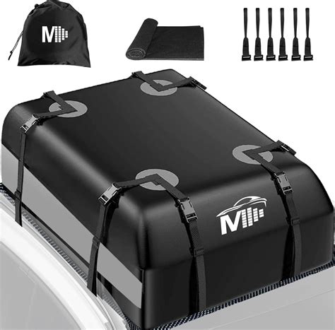 Buy Car Rooftop Cargo Carrier Bag - 21 Cubic Feet Car Top Carrier for ...