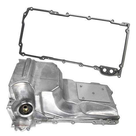 Aluminum Engine Oil Pan W/ Gasket for 2007-2019 Chevrolet Tahoe Silverado 1500 2500 HD Avalanche ...