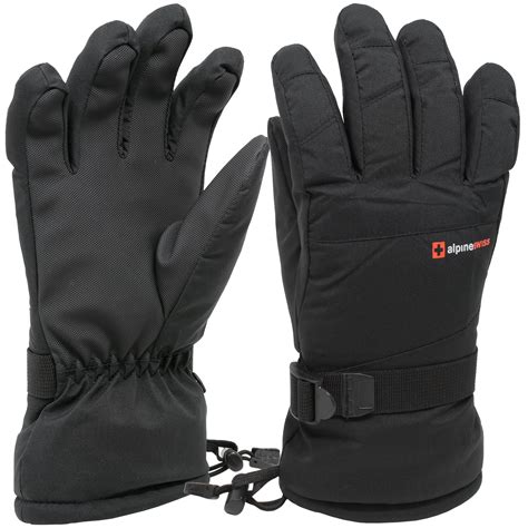 Alpine Swiss - Alpine Swiss Mens Waterproof Ski Gloves Snowboarding 3M ...