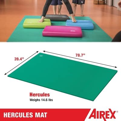 AIREX Hercules Premium Exercise Mat Fitness for India | Ubuy
