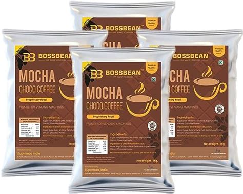 COFFEE (BOSSBEAN MOCHA CHOCO COFFEE) Premix | Milk Not Required | Just ...