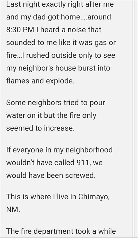 Diary entry Fire accident in your niegbourhood - Brainly.in