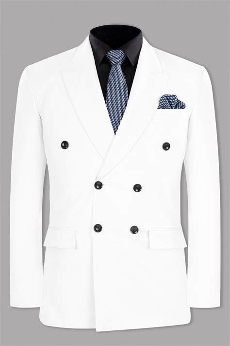 Shop Premium White Blazers For Men in India