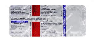 Mclazide Mr 60 MG | Order Mclazide Mr 60 MG Tablet Online at Truemeds