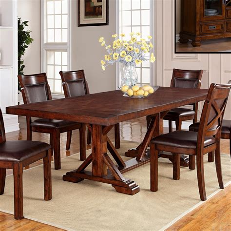 Dining Table With Leaf Includes Leaf/Leaves Dining Room Tables In