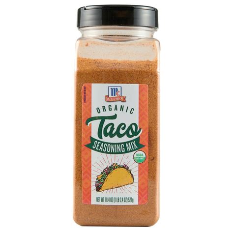 McCormick® Organic Taco Seasoning Mix (18.4 oz) Delivery or Pickup Near ...