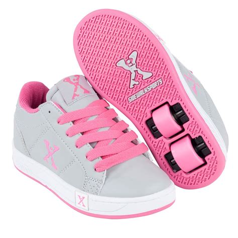 Sidewalk Sport Kids Shoes Lane Wheel Children Trainers Skates Lace Up ...