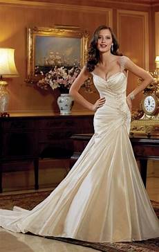 Custom Made Wedding Gowns by Satin Beading White Ivory Wedding Dress Bridal Gown Custom Custom Made Wedding Gowns