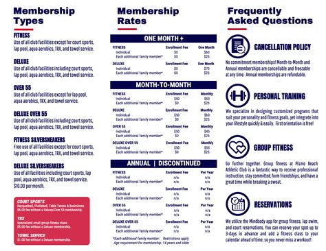 Membership - Pismo Beach Athletic Club - Pismo Beach Athletic Club