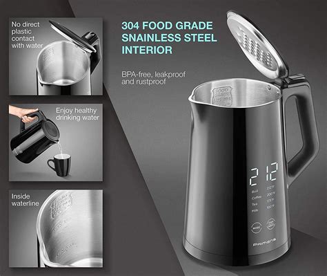 Primens Smart Electric Water Kettle Variable Temperature India | Ubuy