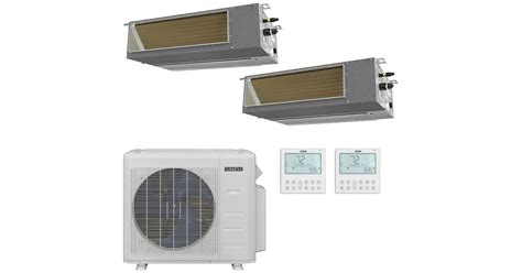 Durastar DRA4U28M2A 2-DRADH0912F2A 28K BTU Cooling / 27K BTU Heating 21 ...
