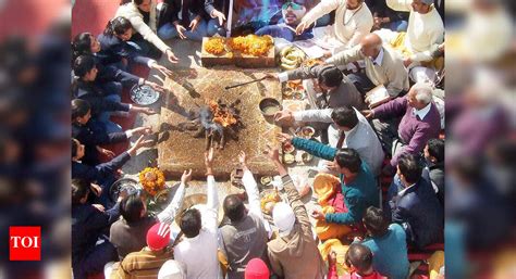 Yagya For World Peace: Yagya for world peace marks end of ...