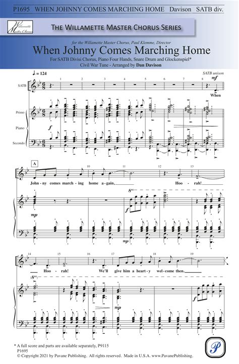 When Johnny Marching Home