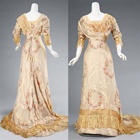The Corseted Beauty on Instagram: “Evening dress, American, ca. 1910 ...