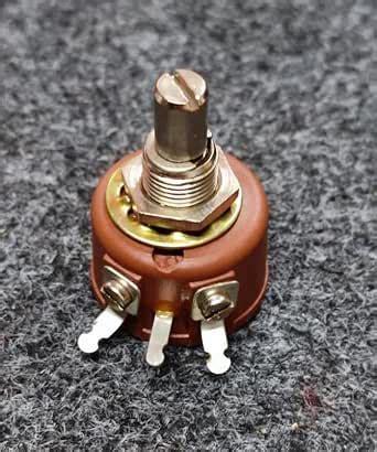 Pankaj 1k ohm 1watt wire wound potentiometer (1pcs) R.W-1 POT : Amazon ...
