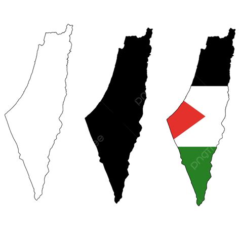 Palestine Map Outline Png Israel And Palestine Map Outline Clipart | Porn Sex Picture