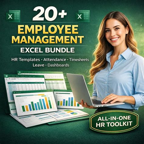 20+ Employee Management Excel Templates | HR Bundle, Attendance Tracker ...
