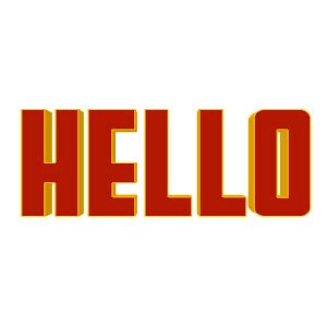 Hello 的图像结果