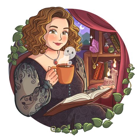 A paranormal book author commissioned me to create this custom ...