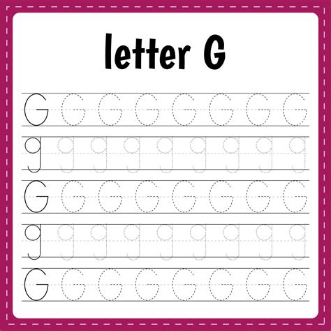 Writing letters. Tracing page. Practice sheet. Worksheet for kids ...