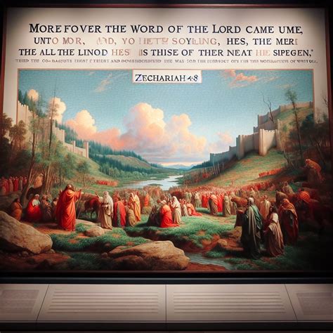 What does Zechariah 4:8 mean? | Bible Art