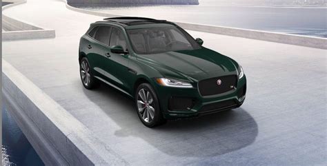 Jaguar F Pace S in British Racing Green