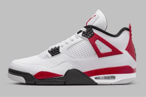 乔丹Air Jordan 4 “Red Cement”AJ4白红水泥男子文化篮球鞋纯原版本 货号： DH6927-161-莆田纯原鞋社区