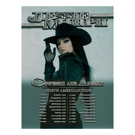 Cowboys & Angels Tour Poster – Jessie Murph